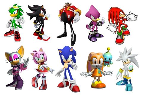 sonic personagens nomes|Todos os Personagens do Sonic: Lista Completa de Todos os。